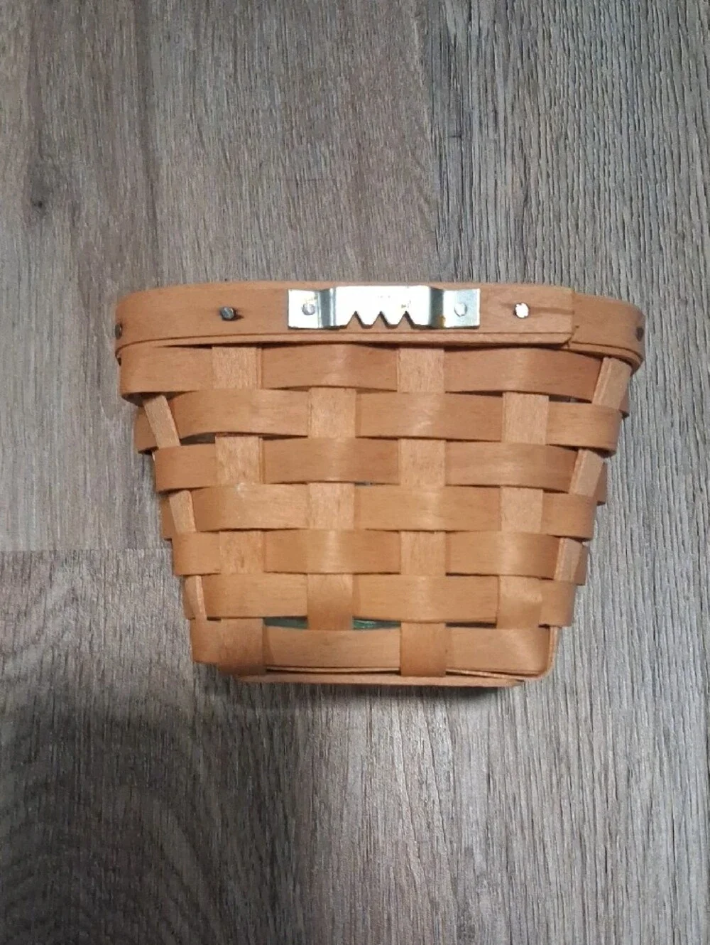 Longaberger Tan Woven Wall Basket